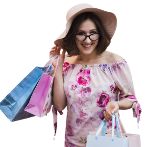 Trendy Shopping Look