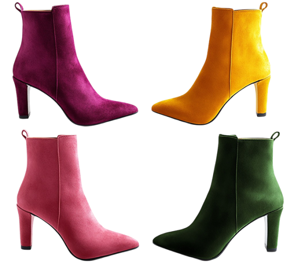 High heel shoes