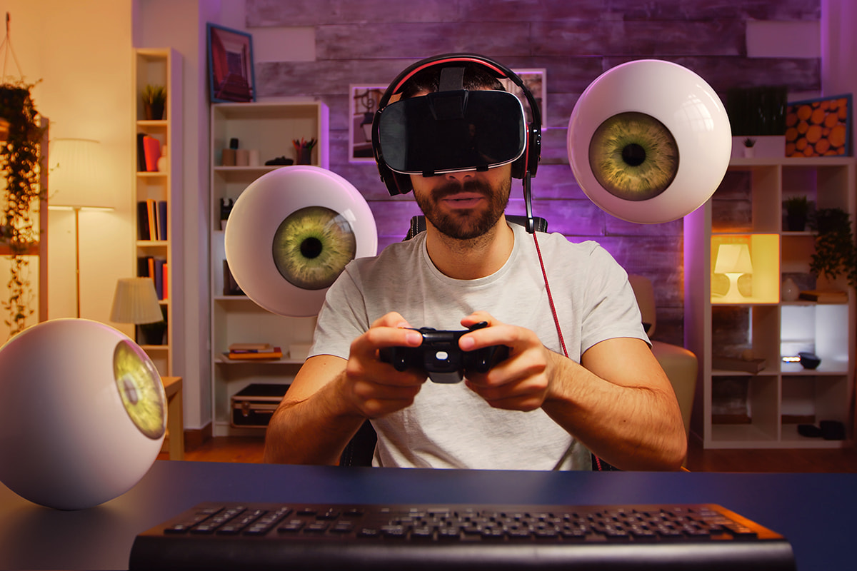 The Gamer’s Gaze Focuses on VR and the eyes